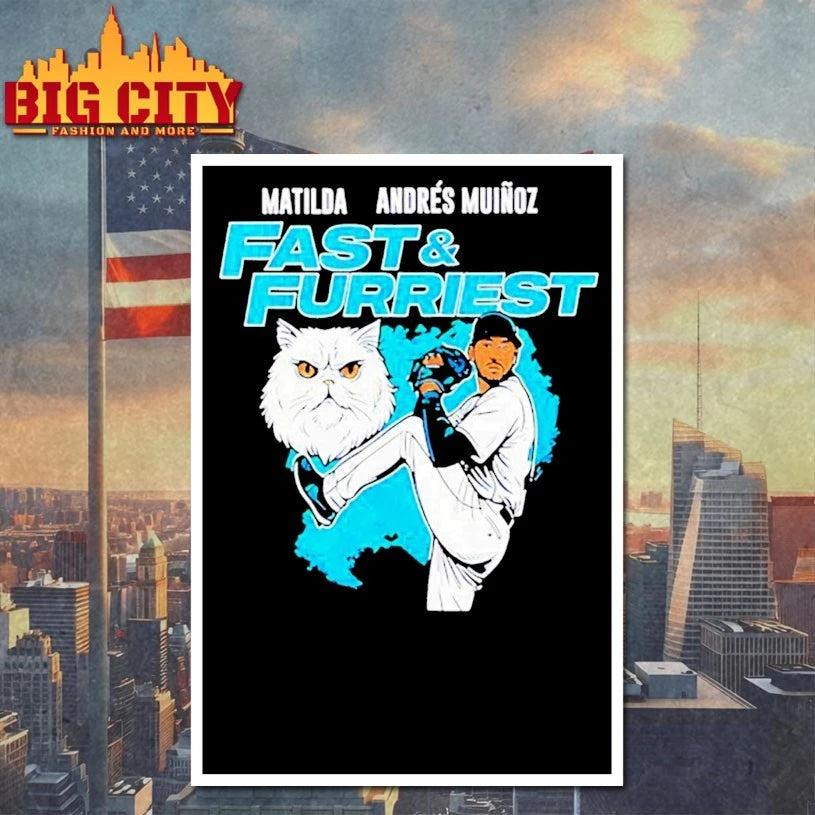 Matilda Andres Munoz Fast And Furriest Seattle Mariners Shirt