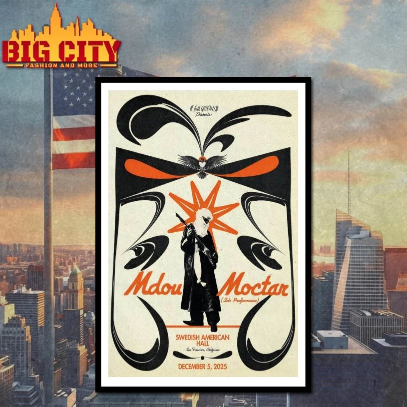 Mdou Moctar San Francisco 12-5-2025 Poster shirt
