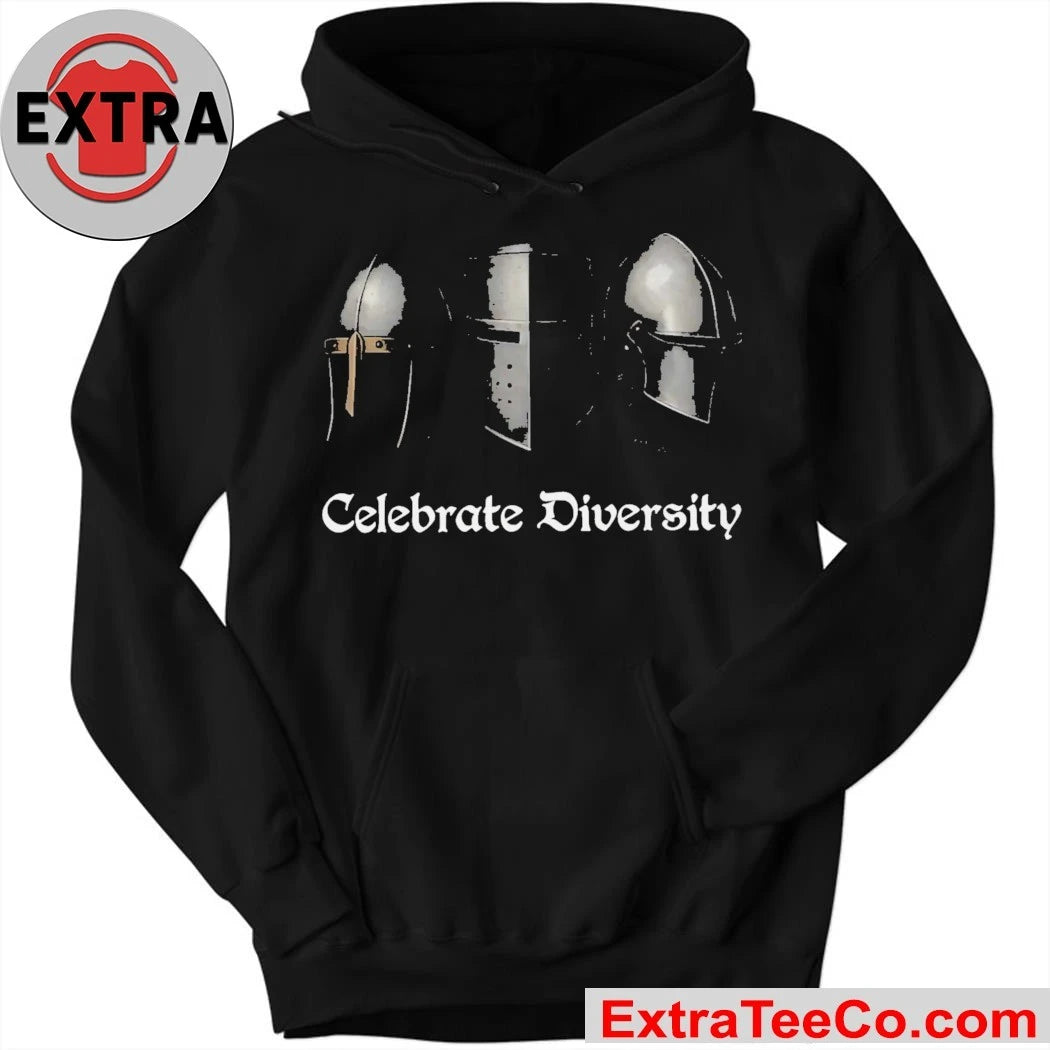Medieval Helmets Celebrate Diversity New T-Shirt