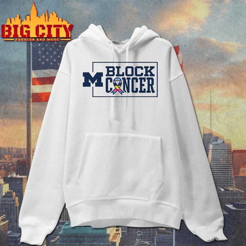 Michigan Football Block Cancer Shirt