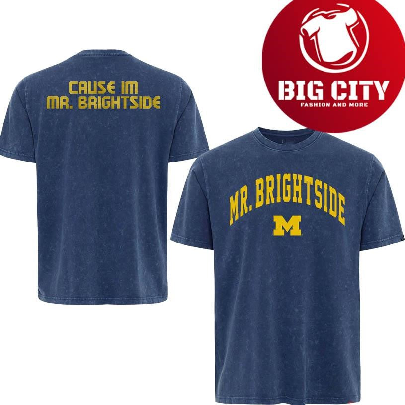 Michigan Wolverines Mr. Brightside Angus Shirt