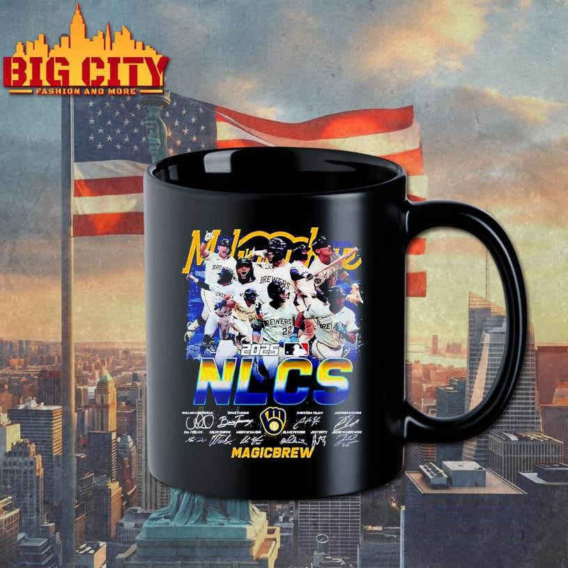 Milwaukee Brewers Nlcs Magicbrew 2025 New Shirt