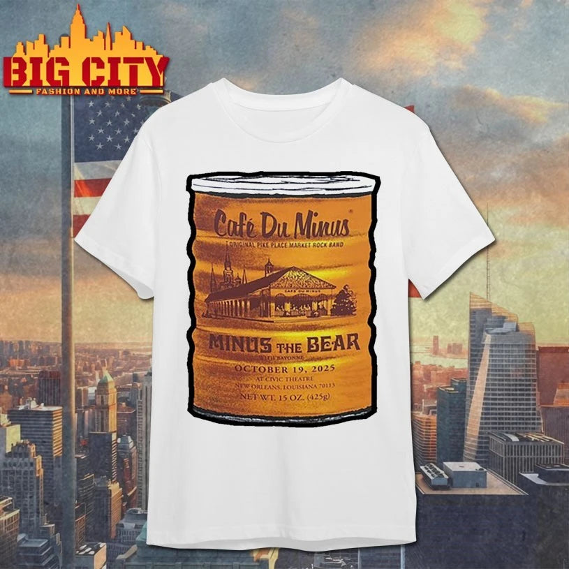 Minus The Bear New Orleans 2025 Shirt