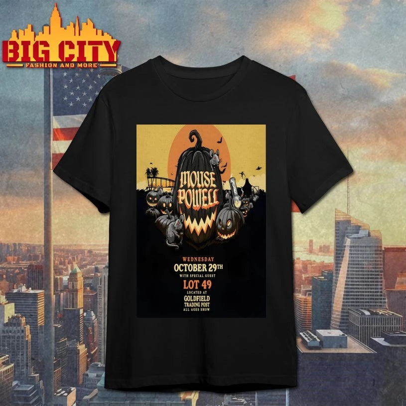 Mouse Powell Oct 29 2025 Sacramento Tour Poster Shirt