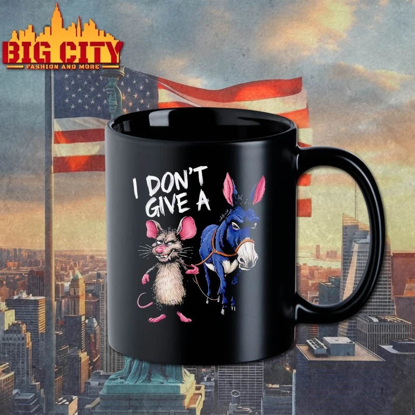 Mouse and Donkey I Don’t Give a Rats Ass Shirt