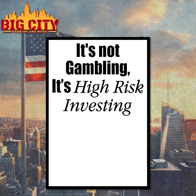 Mr. Whale It’s Not Gambling It’s High Risk Investing Shirt