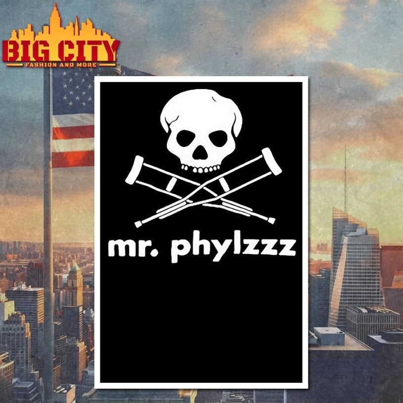 Mr.Phylzzz Jackass Skull shirt