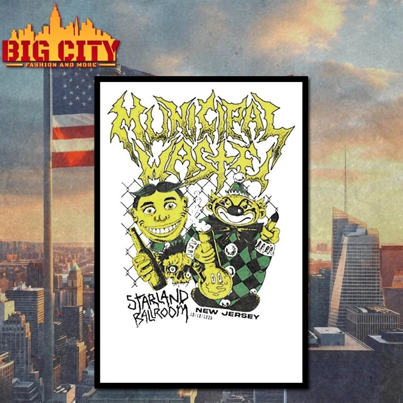 Municipal Waste Oct 18, 2025 Starland Ballroom, Sayreville, NJ Shirt