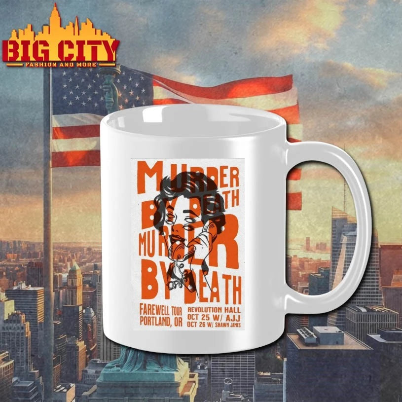 Murder By Death Portland Oregon Poster Shirt