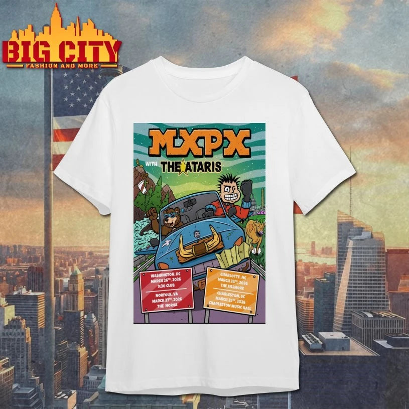 MxPx March 2026 New Tour Poster Shirt
