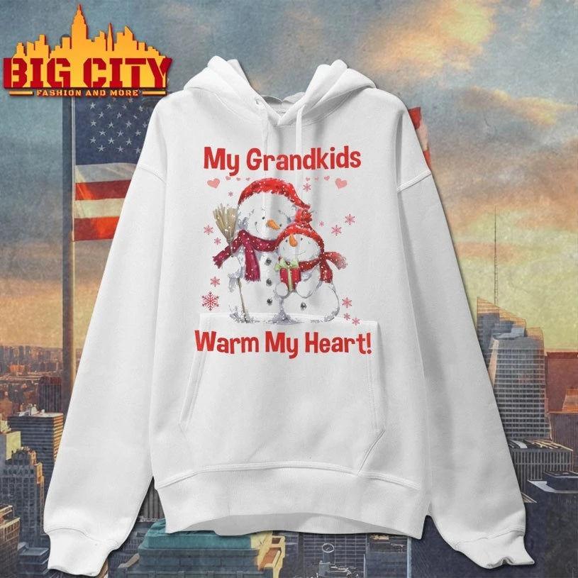 My Grandkids Warm My Heart Christmas 2025 Shirt