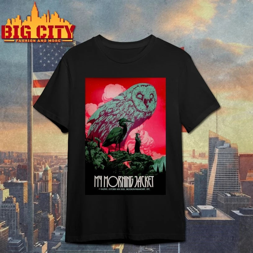 My Morning Jacket Oct 16 2025 Brooklyn NY Poster shirt