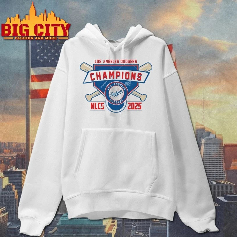 NLCS 2025 Los Angeles Dodgers Champions Logo Shirt