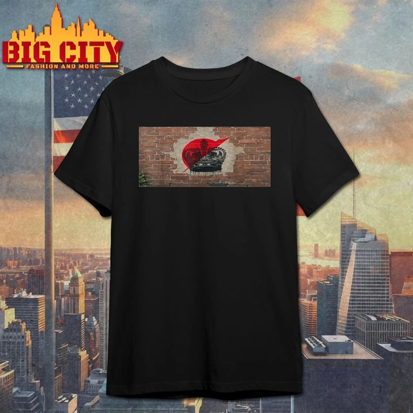 NO Kings Day Graffiti Street Art Crown Shirt