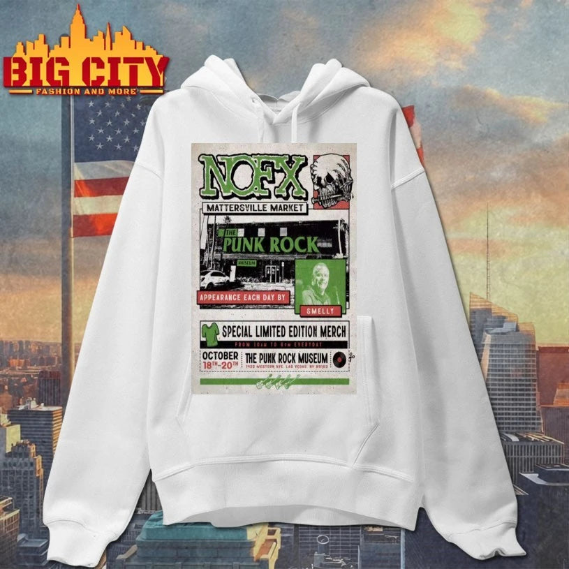 NOFX The Punk Rock Museum Oct 18-20 2025 Poster shirt