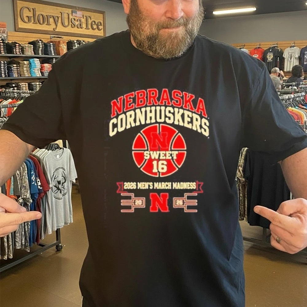 Nebraska Cornhuskers Sweet 16 2026 Men’s March Madness classic Shirt