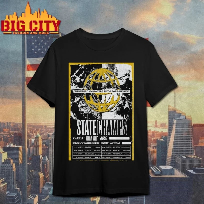 New State Champs Fall Tour 2026 Poster shirt