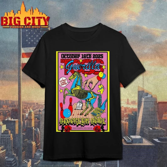 New York Guerilla Toss Brooklyn Bowl Poster Shirt