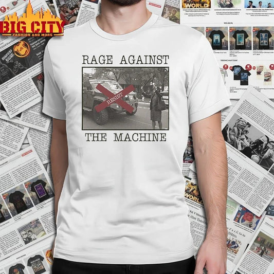 New York Woman Resist Rage Against The Machine shirt