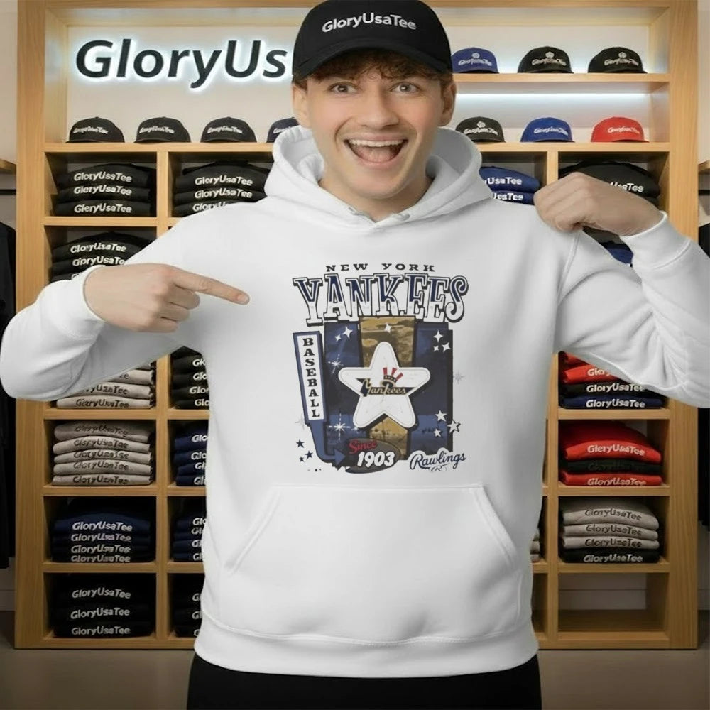 New York Yankees Cooperstown Rawlings 47 Shirt