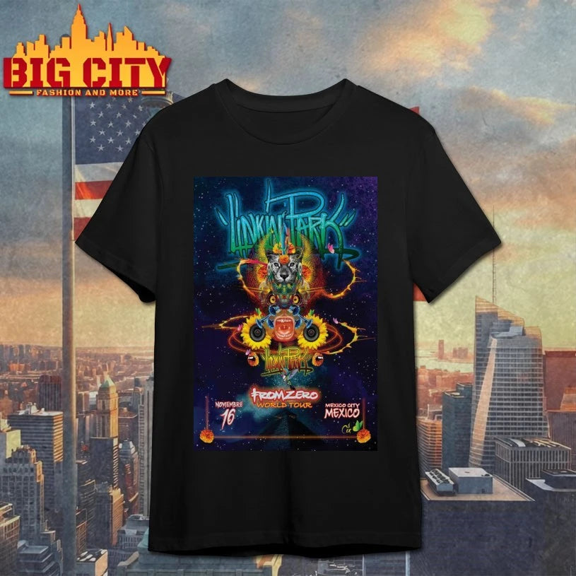 Nice Linkin Park From Zero World Tour in Mexico on Nov 16 2025 Poster shirt