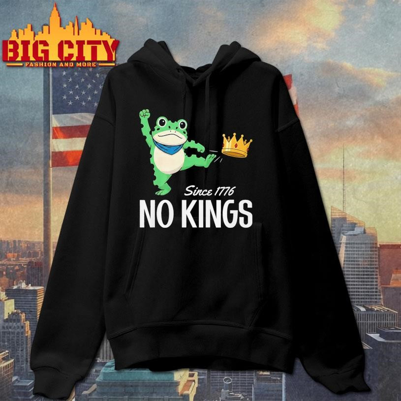 No Kings Portland Frog Protest Slogan 2025 New Shirt