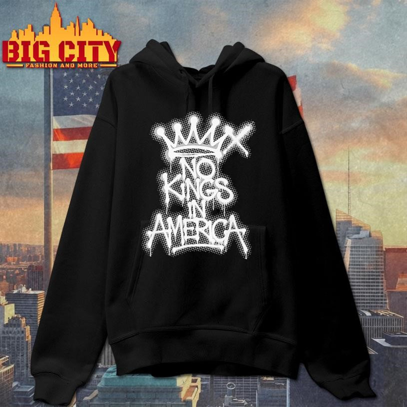 No Kings Usa Graffiti Protest Urban Shirt
