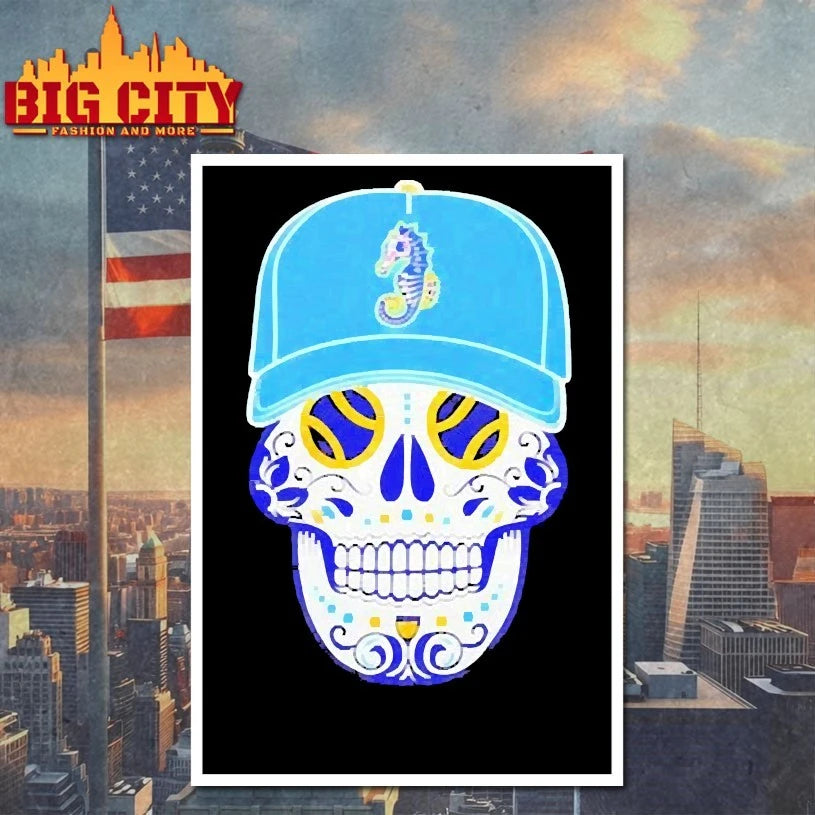 Norfolk Tides Caballitos Sugar Skull Shirts