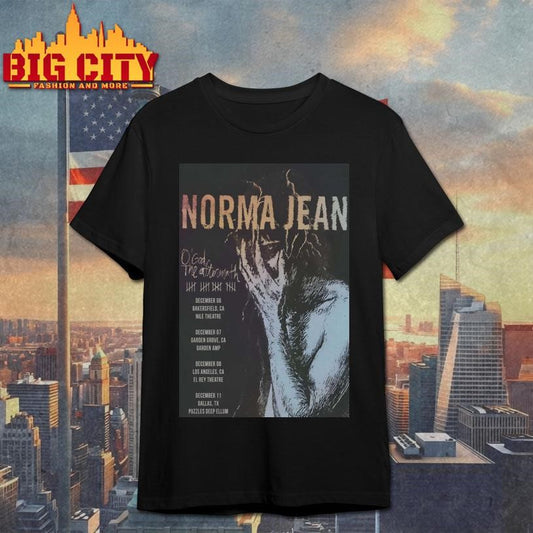 Norma Jean O’ God The Aftermath 2025 Shows Poster Shirt