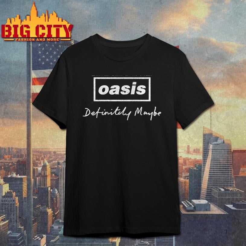 Oasis Definitely Maybe Distressed Shirt