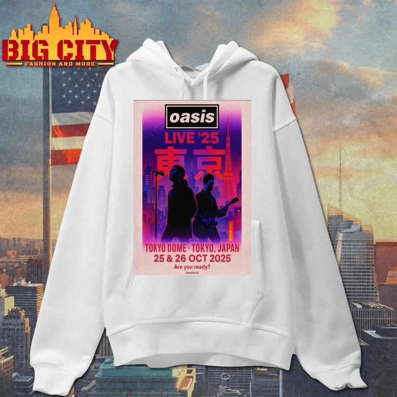 Oasis Oct 25-26 2025 Tokyo Dome In Tokyo Japan Poster shirt