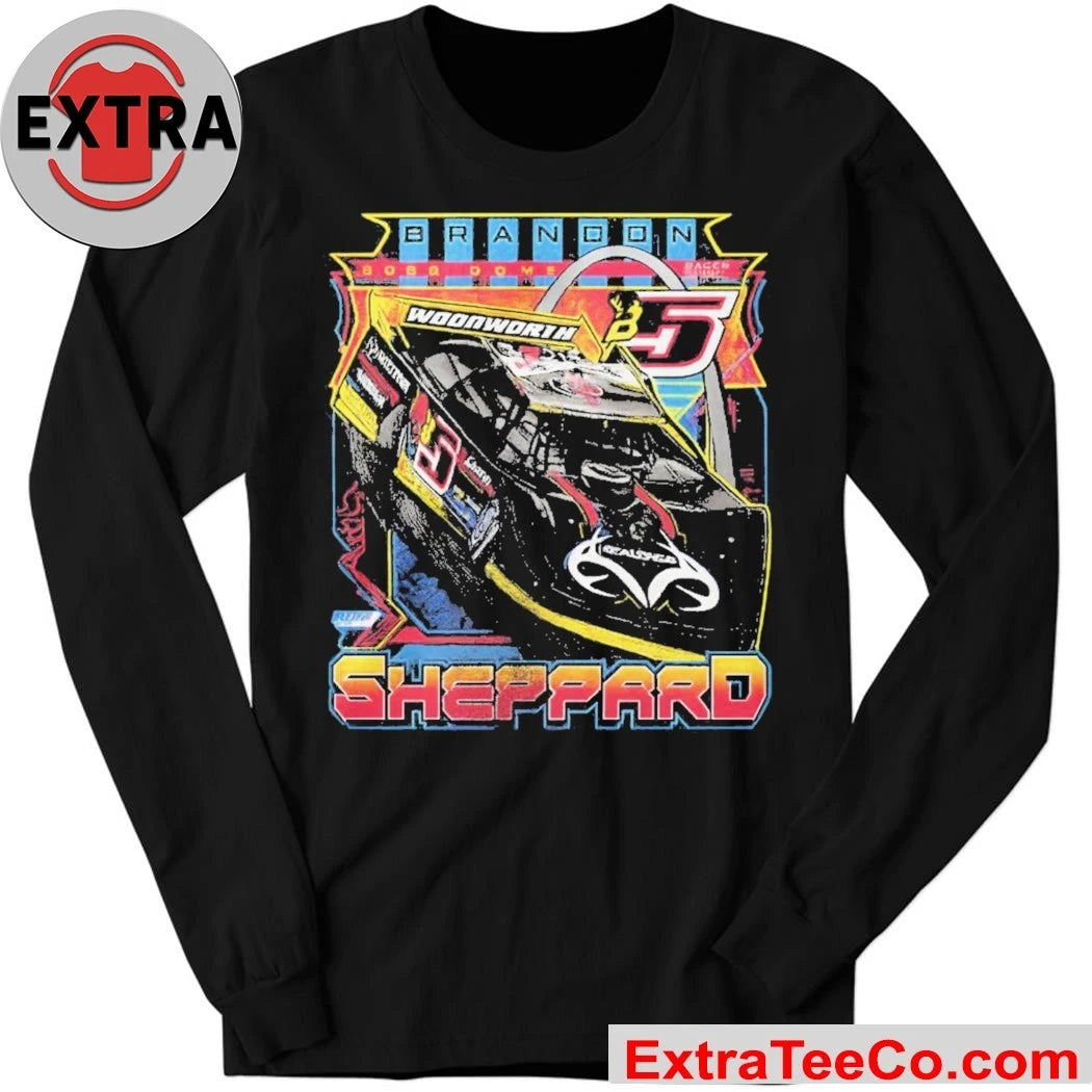 Official Brandon Sheppard 2025 Dome Dennis G Woodworth Car Racing Shirt