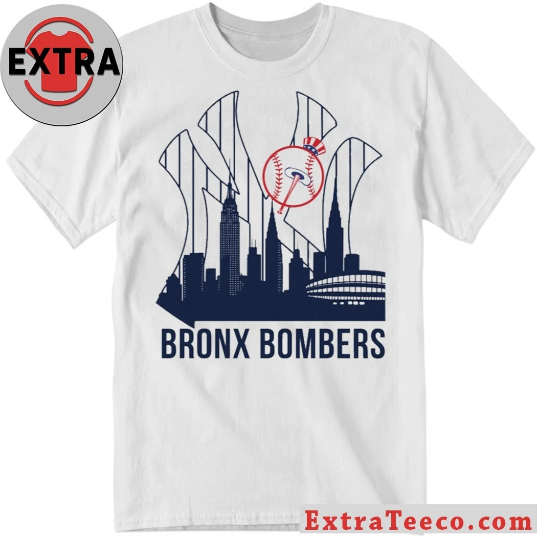 Official Bronx Bombers NY Yankees City And Logo Shirt