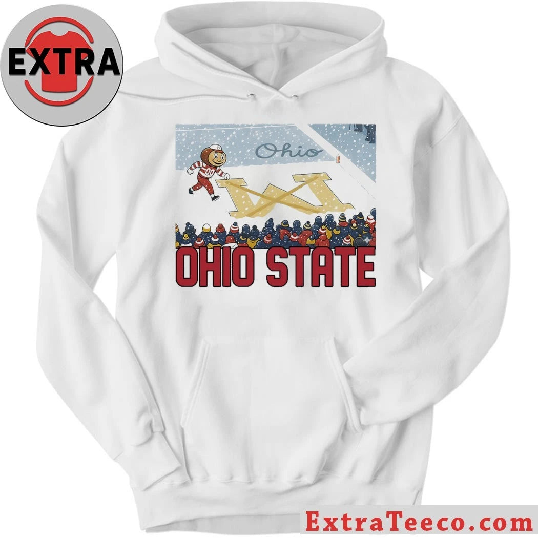 Official Brutus Ohio State Snow Fan Football Shirt