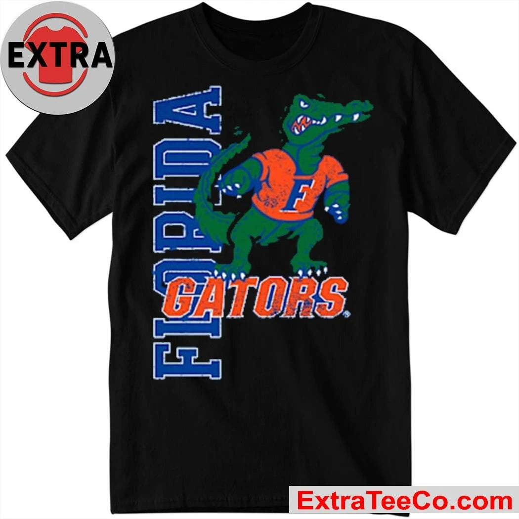 Official Florida Gators Youth Blue Standing Mascot Shirt
