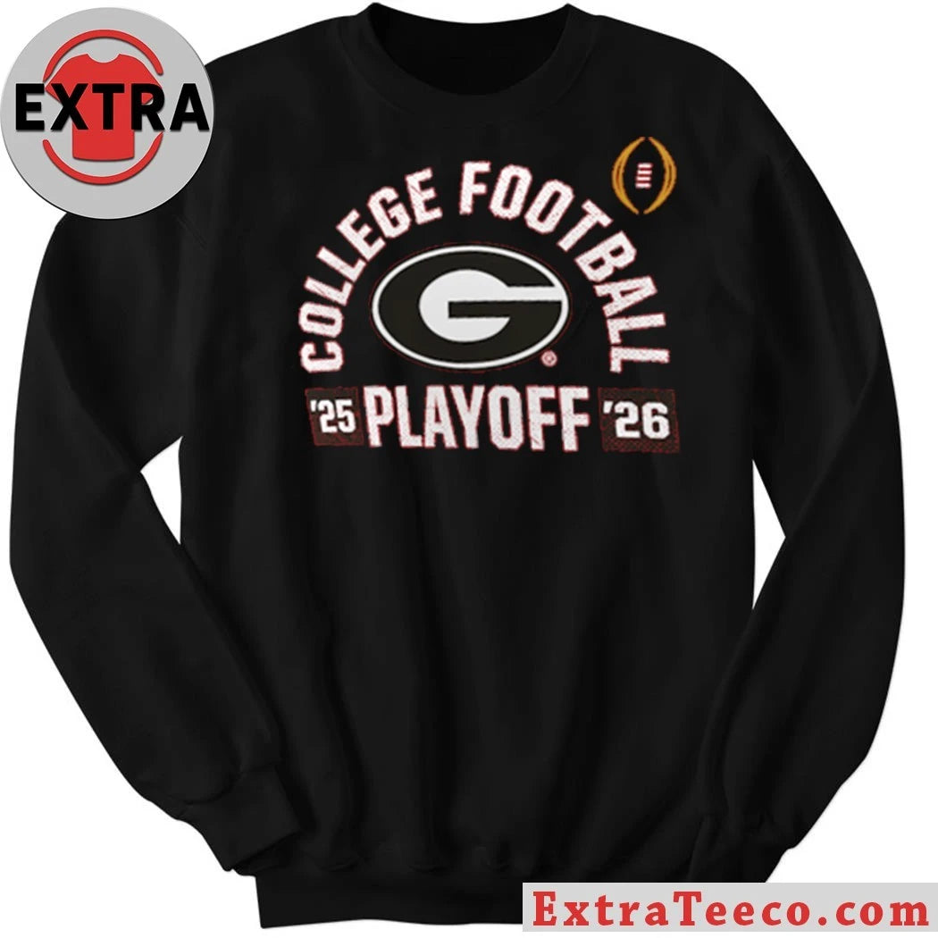 Official Georgia Bulldogs College Football Playoff 2025-26 Touchdown Glory Shirt