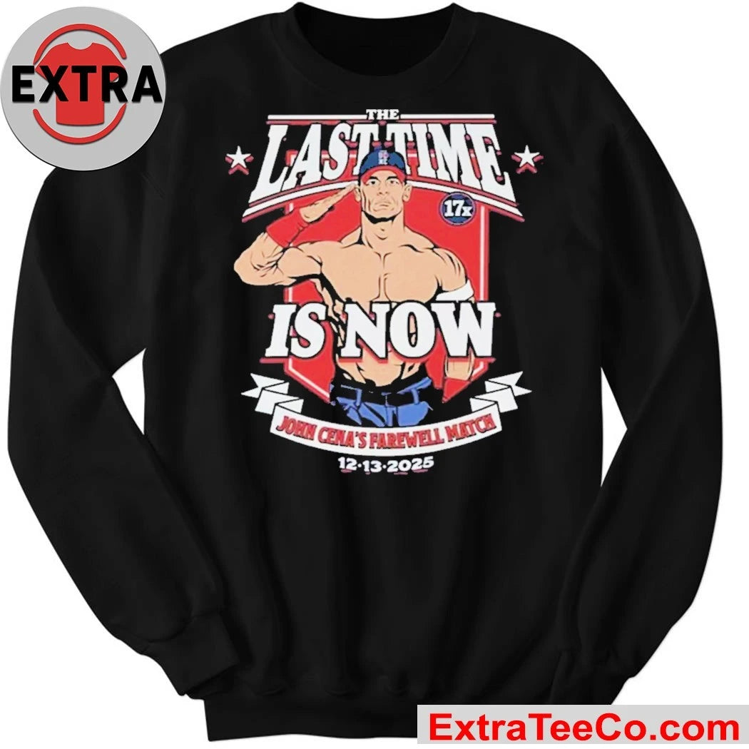 Official John Cena The Last Time Is Now Farewell Match in Washington DC Dec 13 2025 Saturday Night’s Main Event in Washington, D.C Shirt