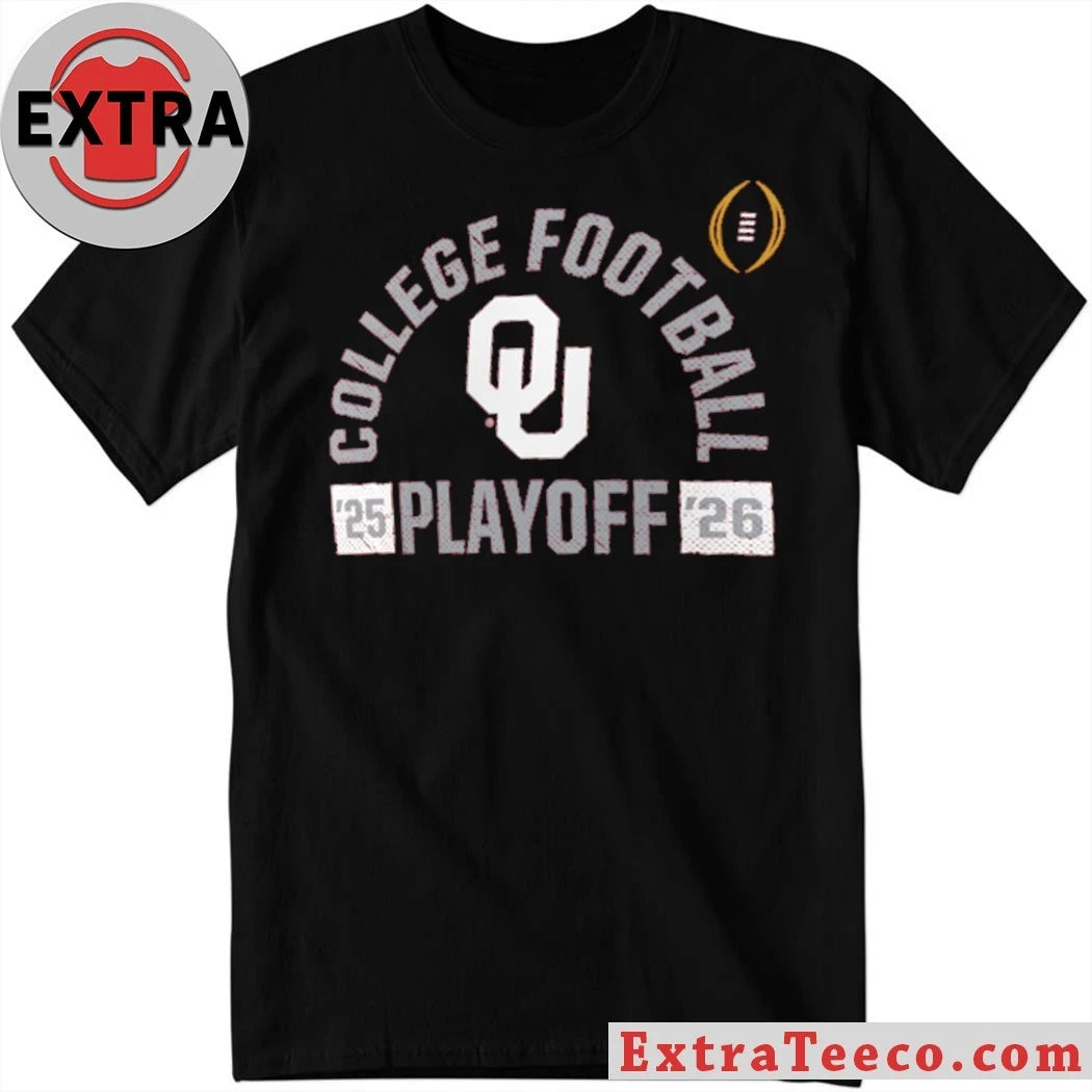 Official Oklahoma Sooners 2025-26 College Football Playoff Touchdown Glory Shirt
