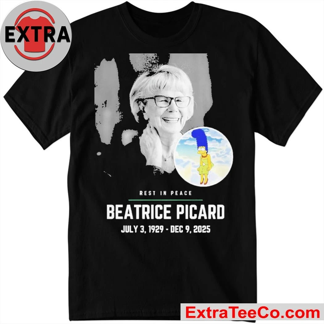 Official Rest In Peace Béatrice Picard Is Canada 2025 Shirt