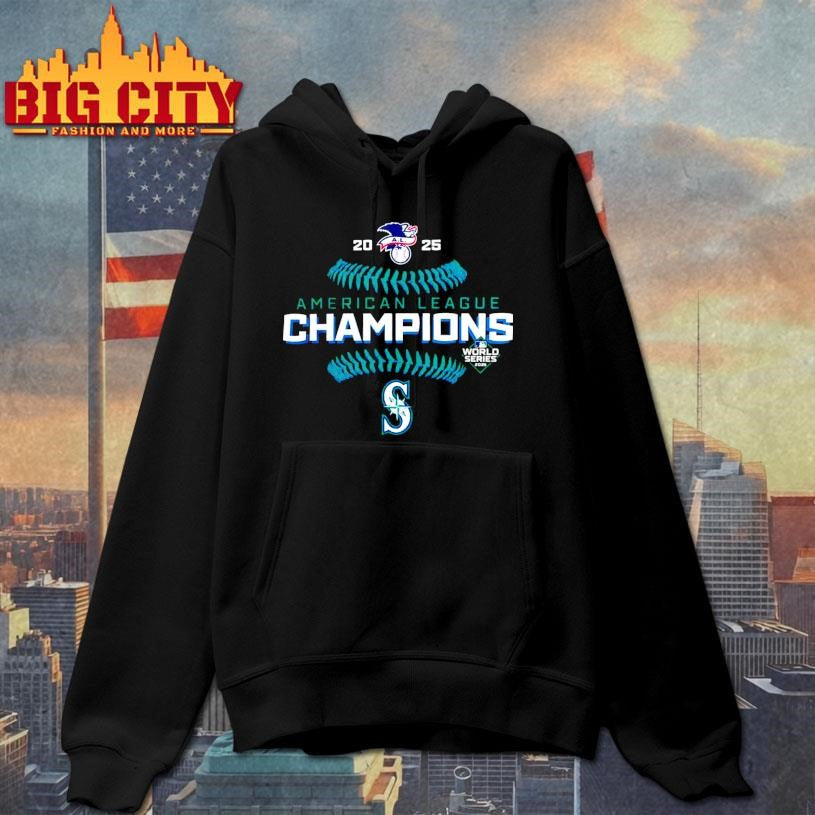 Official Seattle Mariners 2025 ALCS Champions World Series Baseball Shirt