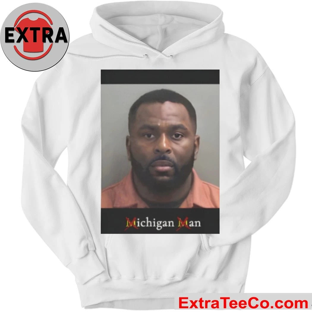 Official Sherrone Moore Mugshot Michigan Wolverines Coach Michigan Man Shirt