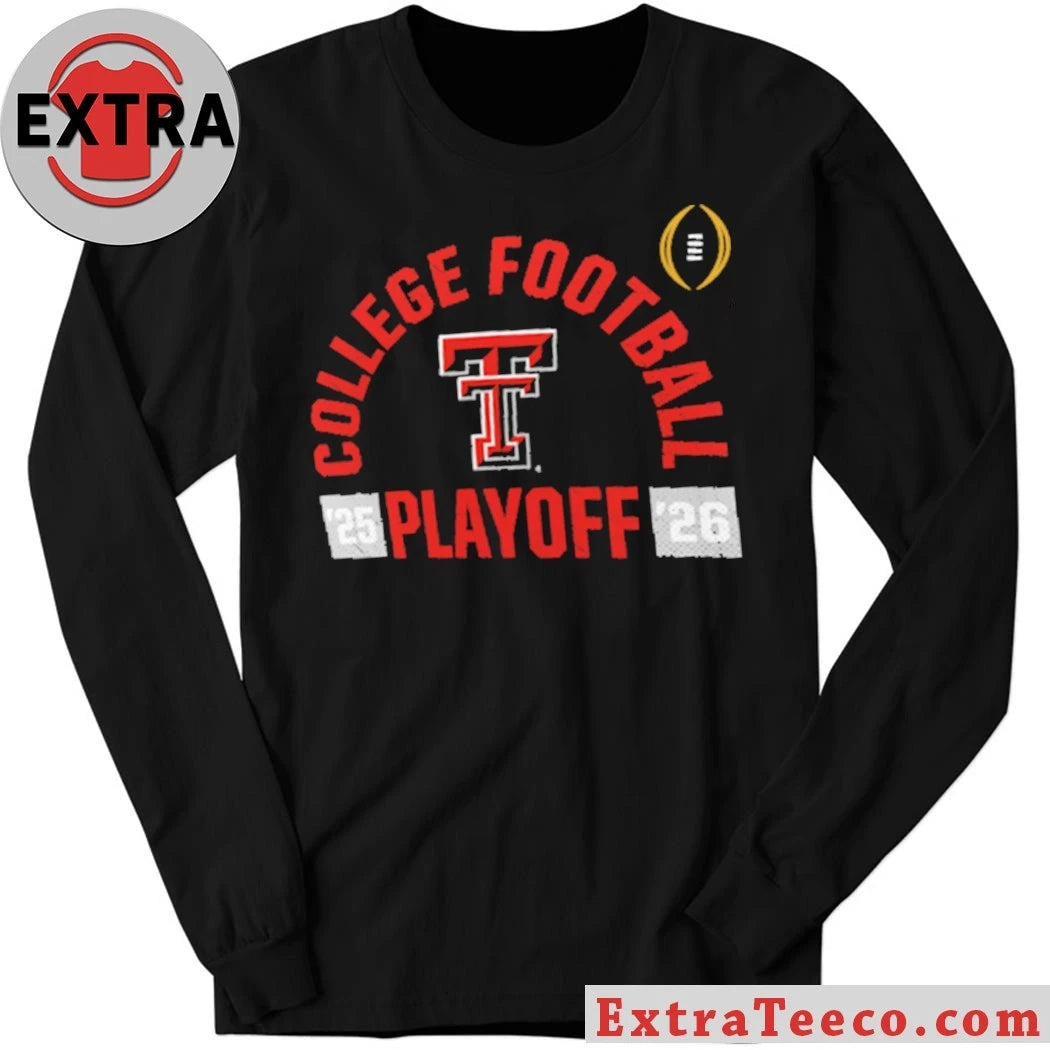 Official Texas Tech Red Raiders 2025-26 College Football Playoff Touchdown Glory Shirt