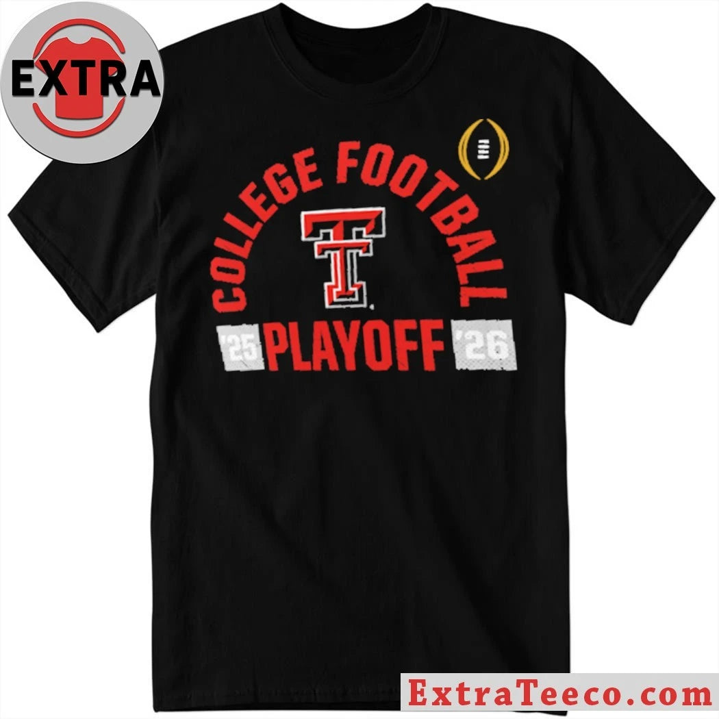 Official Texas Tech Red Raiders 2025-26 College Football Playoff Touchdown Glory Shirt