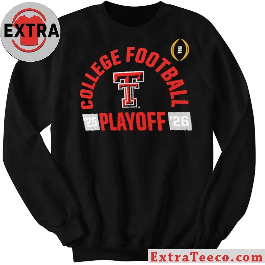 Official Texas Tech Red Raiders 2025-26 College Football Playoff Touchdown Glory Shirt