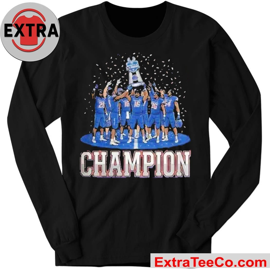 Official The Boise State Broncos are the champions, celebrating their victory at the 2025-26 Bucked Up LA Bowl Shirt