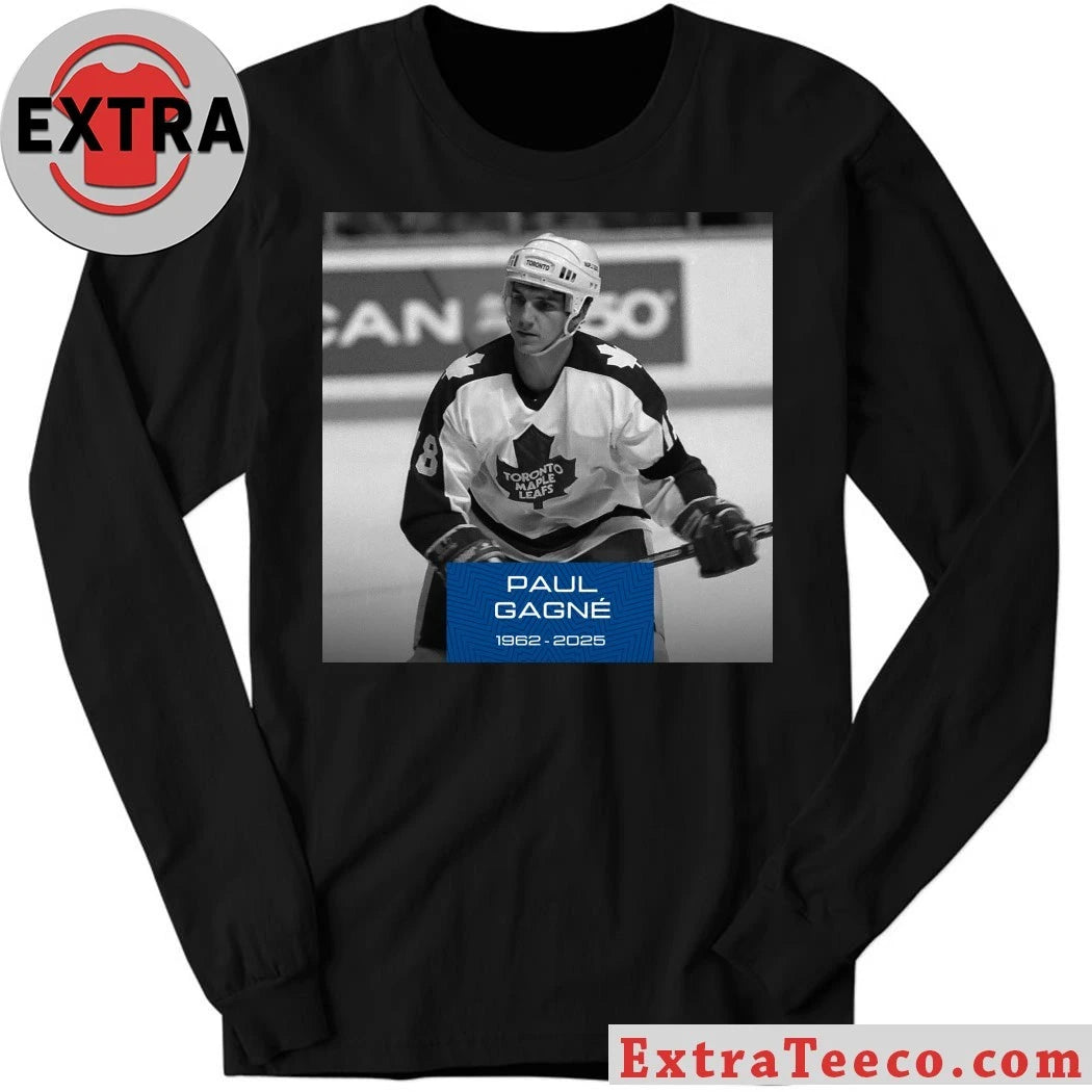 Official The passing of former professional ice hockey player Paul Gagné 1962 2025 Shirt