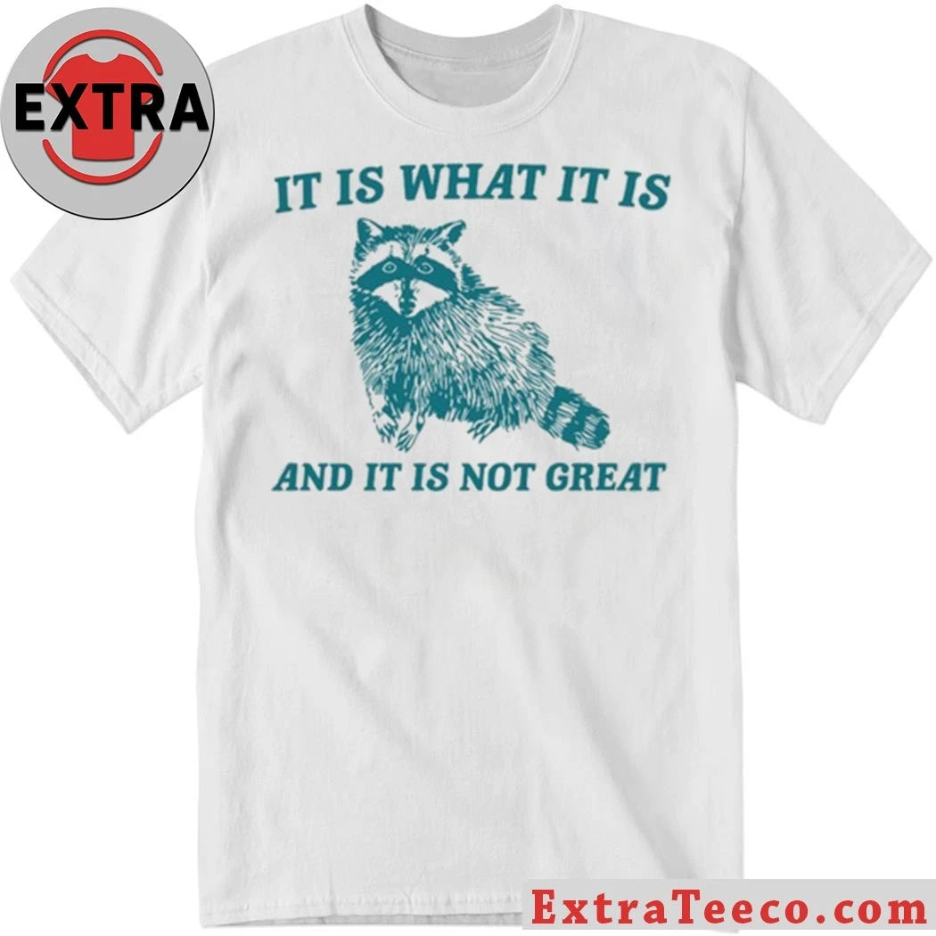 Official Tracketpacer it is what it is and it is not great American panda shirt