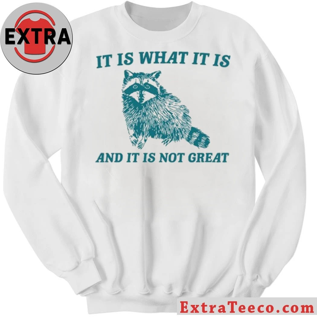 Official Tracketpacer it is what it is and it is not great American panda shirt