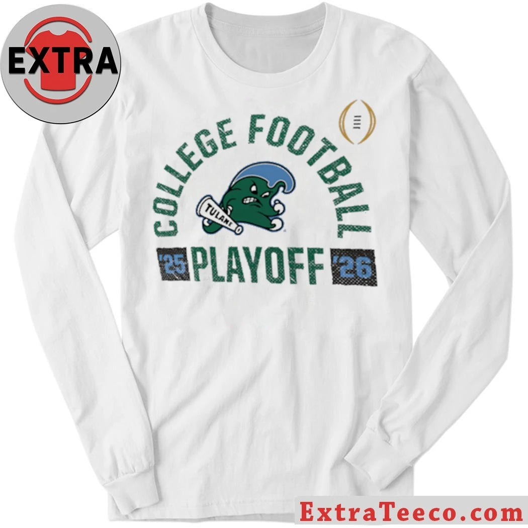 Official Tulane Green Wave 2025-26 College Football Playoff Touchdown Glory Shirt