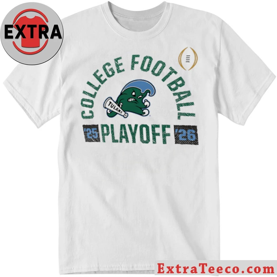Official Tulane Green Wave 2025-26 College Football Playoff Touchdown Glory Shirt